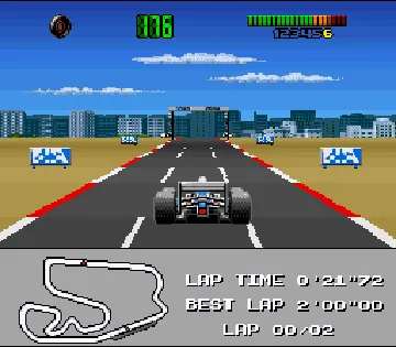 F1 World Championship Edition (Europe) screen shot game playing